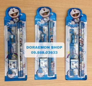 Bộ Dụng Cụ Học Tập 5 Món Doraemon Doremon