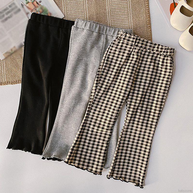 Quần dài ống loe dành cho bé gái