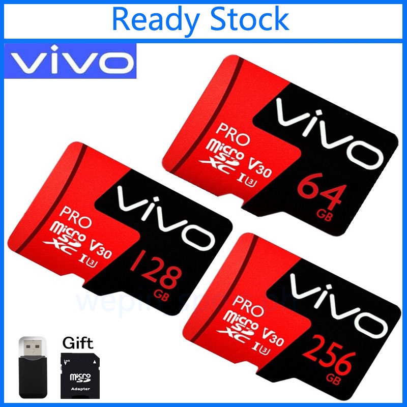 VIVO Sản Phẩm Chính Hãng 100% Thẻ Nhớ Micro SD 32GB 64GB 512GB 16GB 128GB