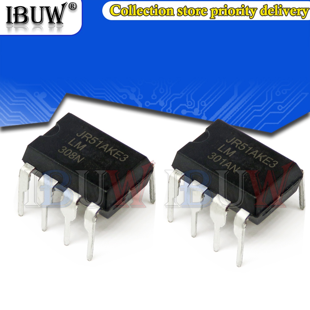 Set 10 Linh Kiện Điện Tử LM331N LM301AN LM308N LM331 LM301 Lm308An