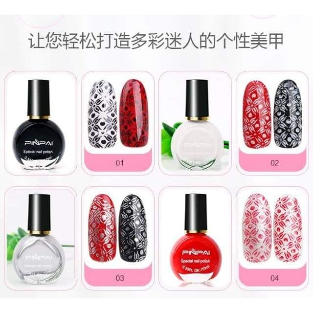 Sơn in móng nail hiệu Pinpai