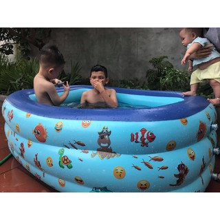 Hồ bơi 3 tầng 1m5 cho bé