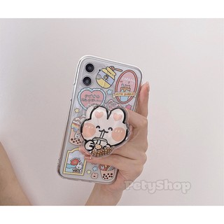 Ốp + socket chống lưng và quấn dây iPhone 12/12 Pro/12 Pro Max/11/11 Pro Max