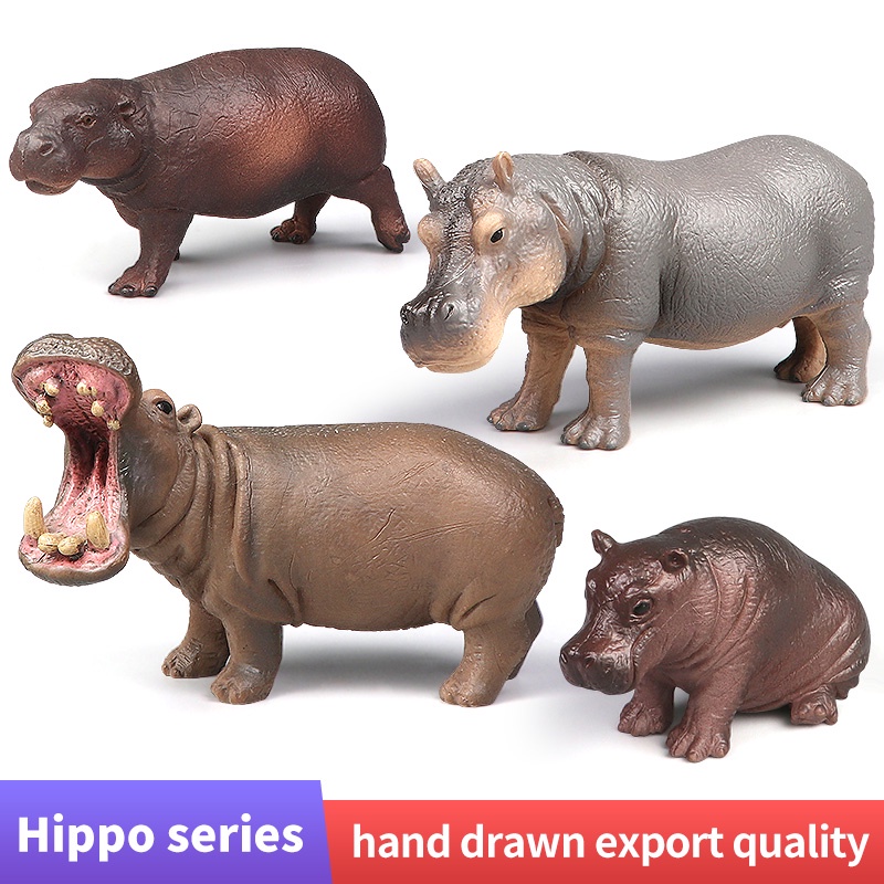 Mô Hình Hà Mã Châu Phi Đồ Chơi Cho Bé