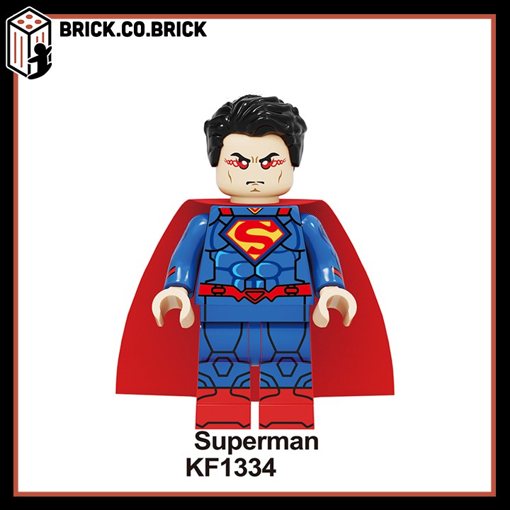 KF6115 Đồ Chơi Lắp Ráp Mô Hình Sáng Tạo Minifigure và Non Lego Marvels DC Siêu Anh Hùng Batman Godspeed