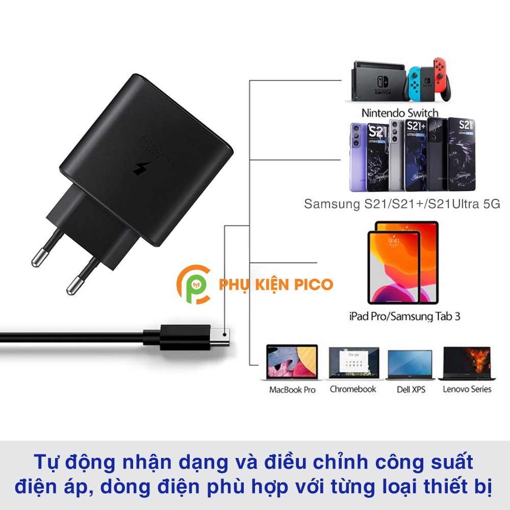 Củ sạc siêu nhanh 45W cho Samsung S22 / S21 5G cổng Type C chính hãng Samsung - Củ sạc nhanh Samsung Galaxy S22