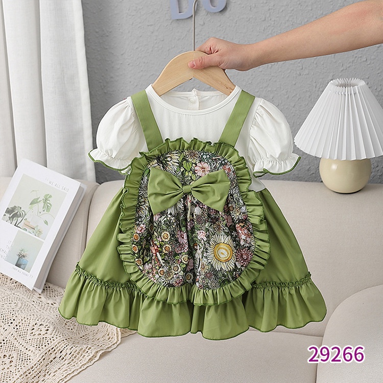 Đầm Phong Cách Lolita Thời Trang Mùa Hè Mới Dành Cho Bé Gái