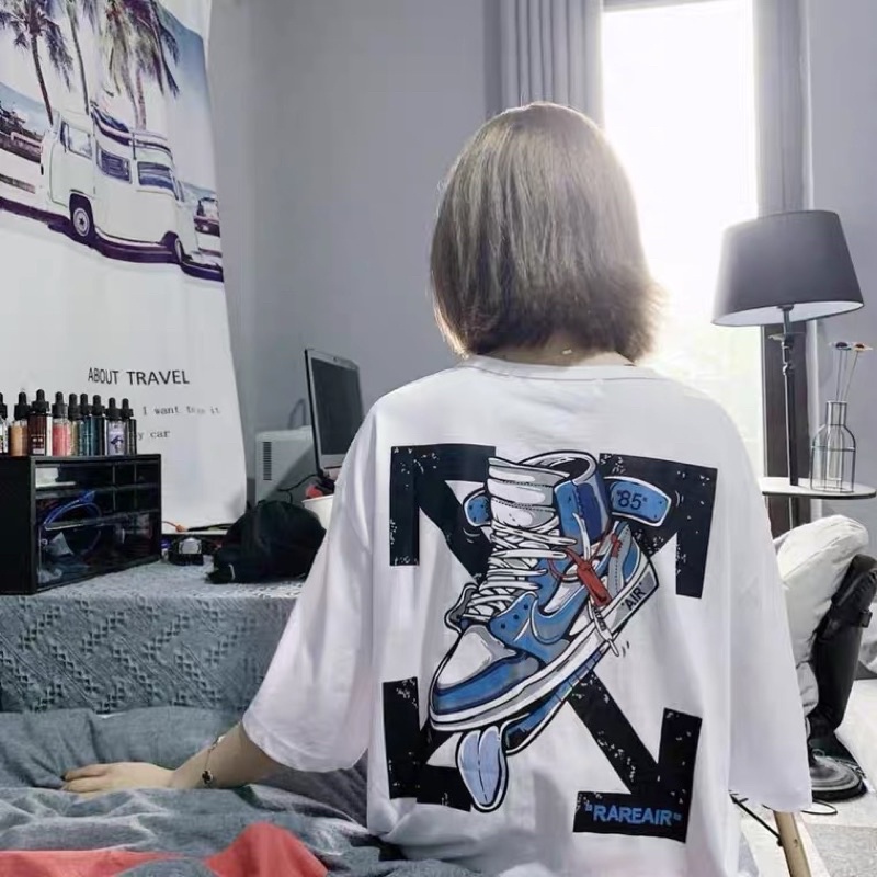 Áo Thun UNISEX Nam Nữ Giày Tay Lửng From Rộng Giá Rẻ