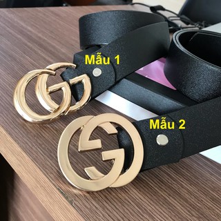 (NGHỈ BÁN) Thắt lưng (Dây nịt) GG nam da mềm cao cấp mặt trơn