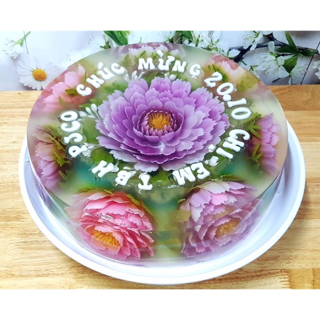 Set 8: Bộ kim hoa mẫu đơn VA 5 kim cao cấp( dụng cụ làm thạch 3H Hồng Mến Jelly)