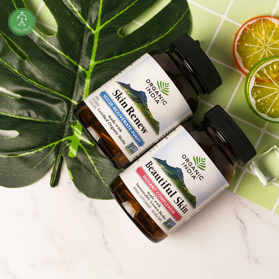 Combo Chăm sóc da Viên Uống Organic India ( 1 lọ 90 viên) | BigBuy360 - bigbuy360.vn