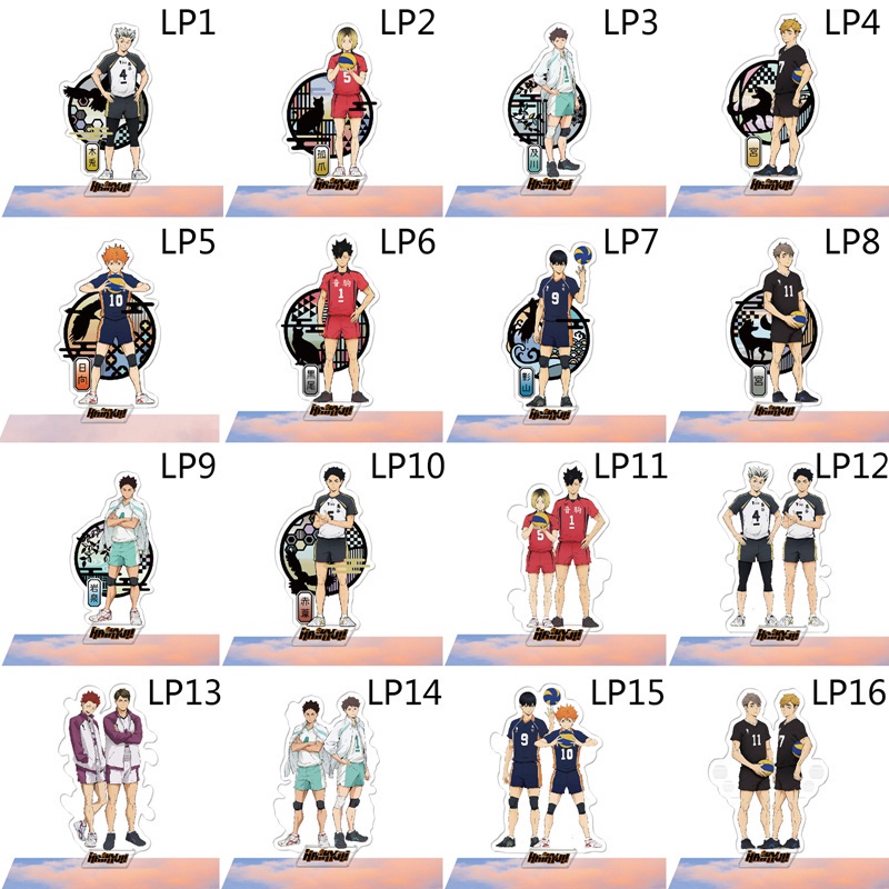 Tmdbyx Mô Hình Nhân Vật Anime Haikyuu Bằng Acrylic Đứng Để Bàn Trang Trí