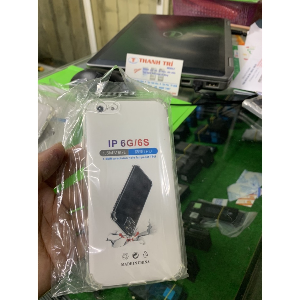 Ốp lưng nhựa trong chống sốc 6-&gt;14 PM