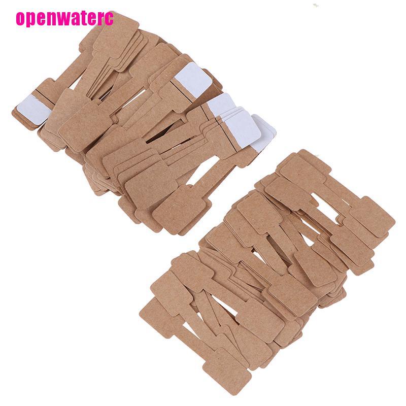 Set 50 / 100 thẻ giấy cứng ghi giá độc đáo