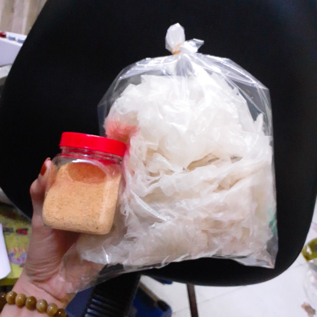 1KG Bánh Tráng Rìa Dẻo Tặng Kèm Hũ Muối Nhuyễn Phơi Sương Mềm Dẻo Không Chua Không Mặn