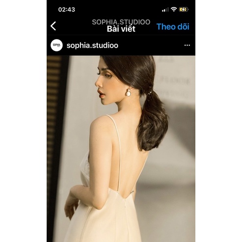 Váy sophia studio size S