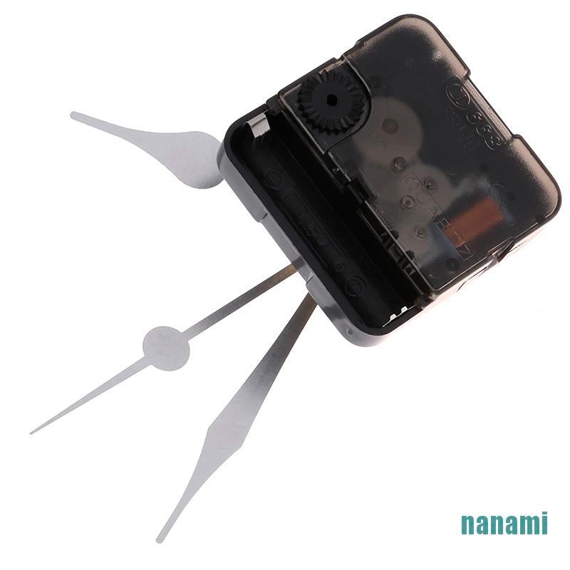 Set máy đồng hồ treo tường cơ thạch anh thay thế DIY hoạt động yên tĩnh dành cho sửa chữa