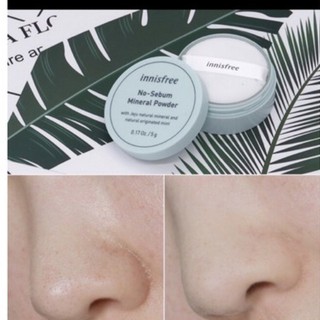 Phấn phủ kiềm dầu Innisfree no sebum