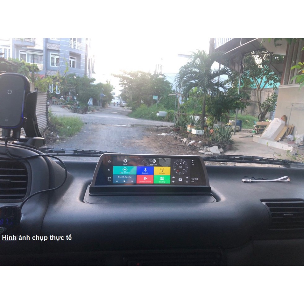 Sản phẩm Camera hành trình đặt taplo ô tô cao cấp WHEXUNE K600 tích hợp 4 camera, hệ điều hành Android 5.1 Wifi, định vị