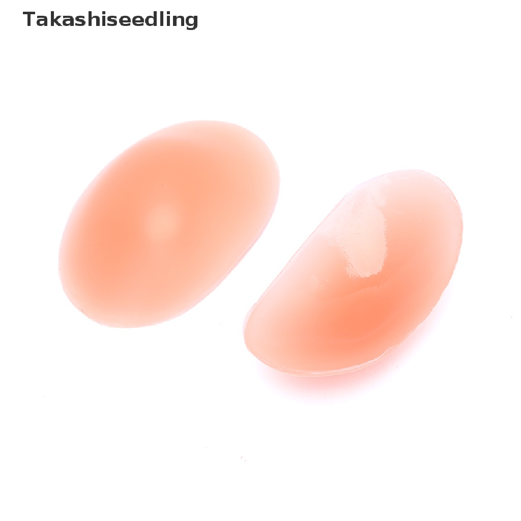 1 Cặp Đệm Silicone Mềm Dán Nâng Ngực Vai Vô Hình Size S / L