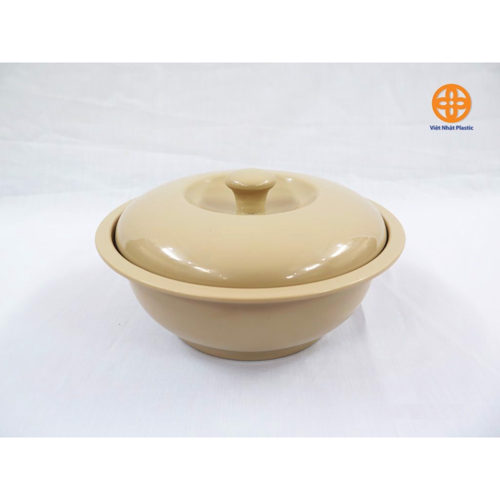 Âu phíp bát tô cơm canh có nắp nhựa Việt Nhật Hộp đựng cơm hộp đựng thức ăn - Âu Phíp