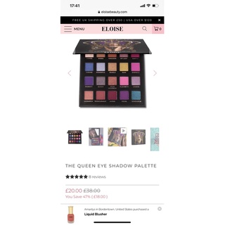 [Eloise] Bảng phấn mắt The Queen 20 màu