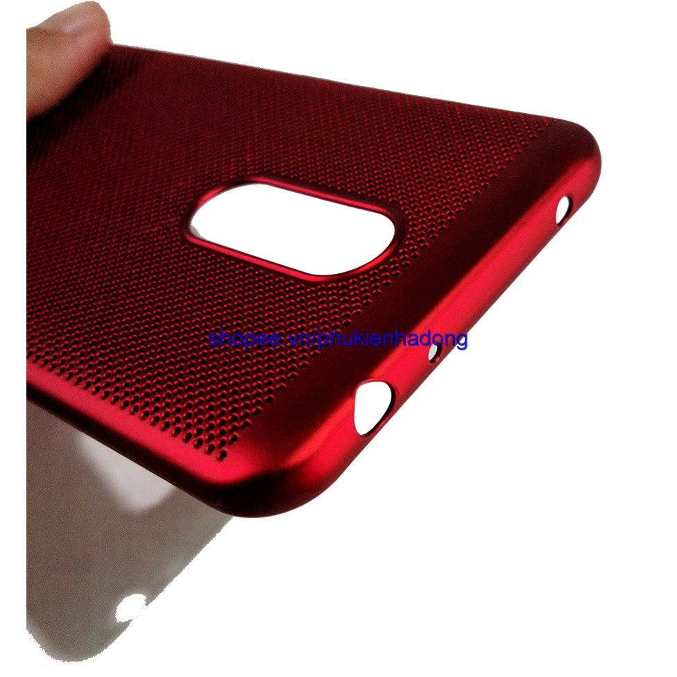 [Freeship toàn quốc từ 50k] Ốp lưng lưới tản nhiệt Xiaomi Redmi 5 Plus (Đỏ)