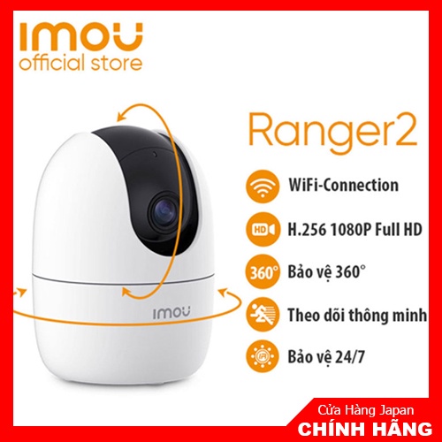Camera IP Wifi 2.0MP Ranger 2 IPC-A22EP-IMOU - Chính Hãng Bảo Hành 2 Năm