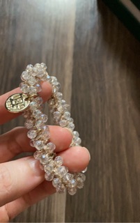 Chun tóc đá giả pha lê siêu xinh
