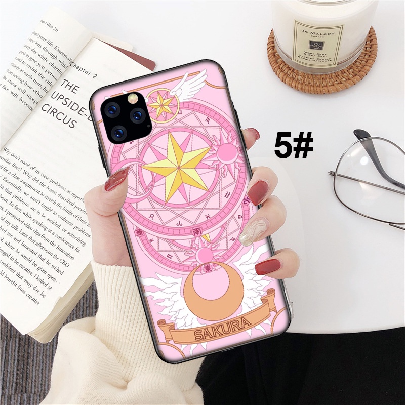 Ốp Điện Thoại Mềm In Hình Thủ Lĩnh Thẻ Bài Sakura Cho iPhone 13 Mini Pro Max 13 Mini 13 Pro 13 Pro 13 Pro Max C16