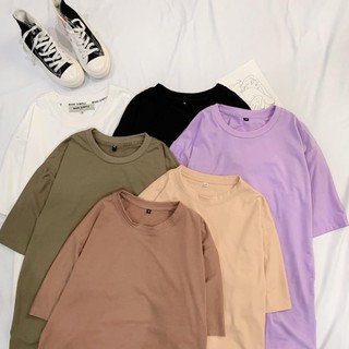 Áo Thun Tay Lỡ Oversize Unisex(ẢNH THẬT)