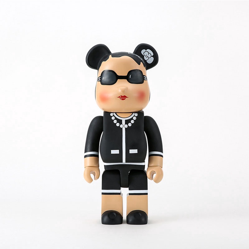 Mô Hình Nhân Vật Bearbrick 400% Kèm Kính Mát Thời Trang