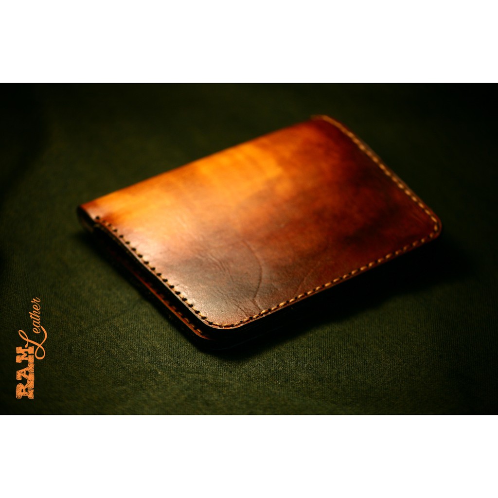 Ví nam Nữ Handmade Da Bò Italia Vegtan RAM Leather One Special Da Bò Italia Vegtan