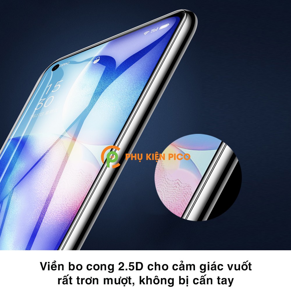 Kính cường lực Oppo Reno 5 / Reno 6 5G / Reno 8 5G full màn hình chính hãng Gor - Dán màn hình Oppo Reno 8Z