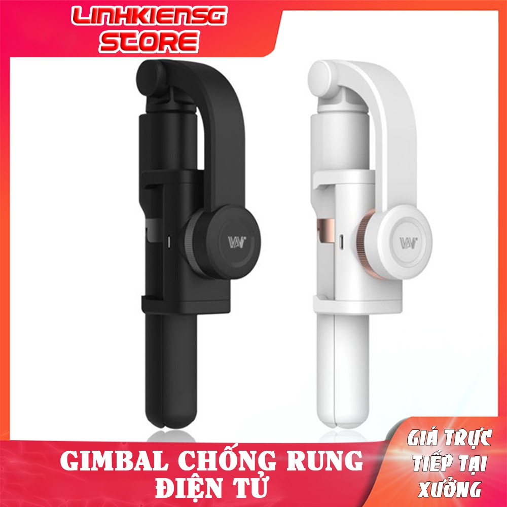 Gimbal Chống Rung Kiêm Gậy Chụp Ảnh Selfie Tự Sướng bluetooth Dispho WS-19004