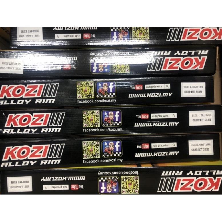 Niềng Nhôm KOZI 17in Size 1.4 1.6 (Chính Hãng KOZI )