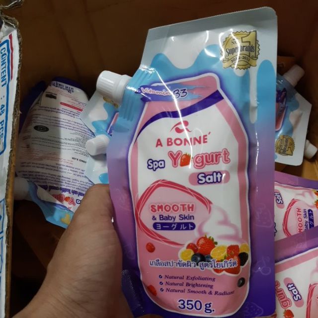 [Mã NOWSHIPT5VUI1 giảm 20k đơn 50k] Muối tắm sữa bò Abonne thái lan | BigBuy360 - bigbuy360.vn