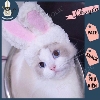 [ĐỔ BUÔN SIÊU RẺ] Nón Thú Cưng Hình Tai Thỏ