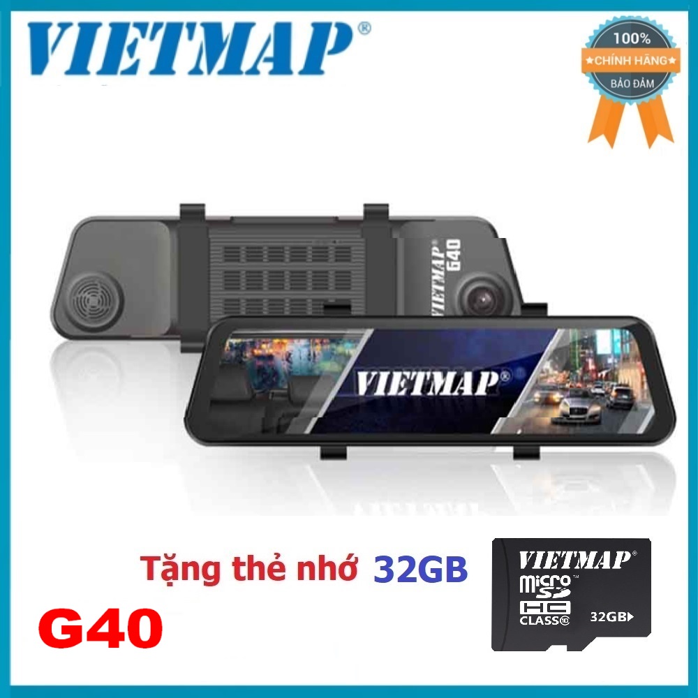 [Hỗ trợ lắp nội thành HCM] CAMERA HÀNH TRÌNH VIETMAP G40