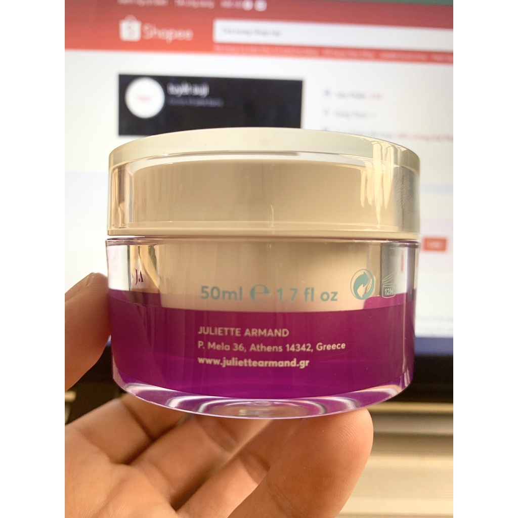[Hàng công ty] Kem dưỡng Juliette Armand Hydra Calming Cream Làm Dịu Cho Da Nhạy Cảm &amp; Kích Ứng 50ml