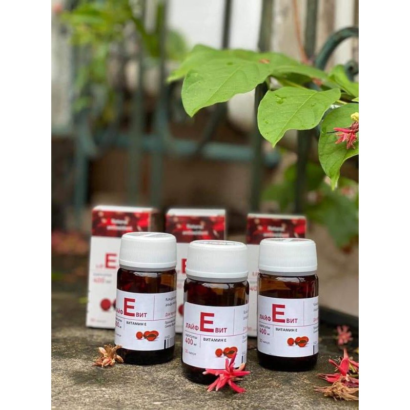 Vitamin E đỏ Nga 400mg