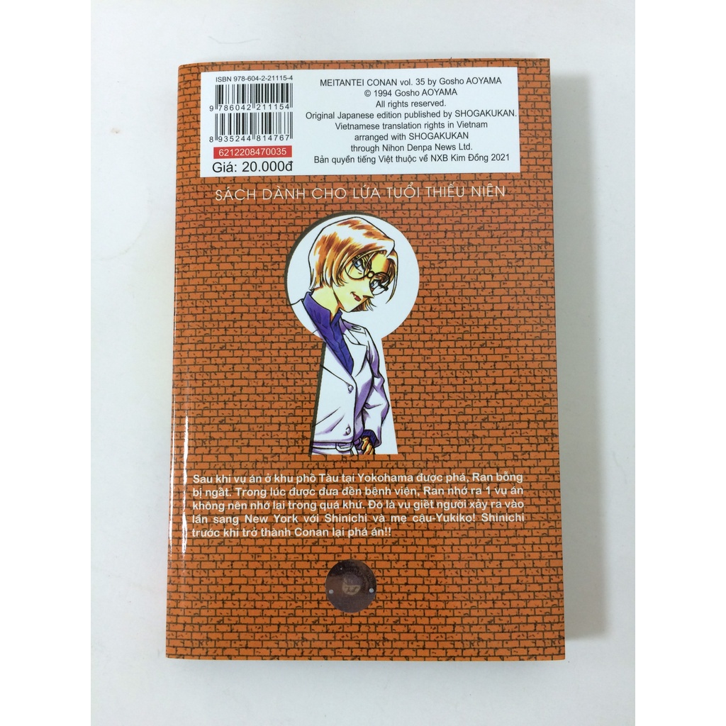 Sách - Thám tử lừng danh Conan - Tập 35