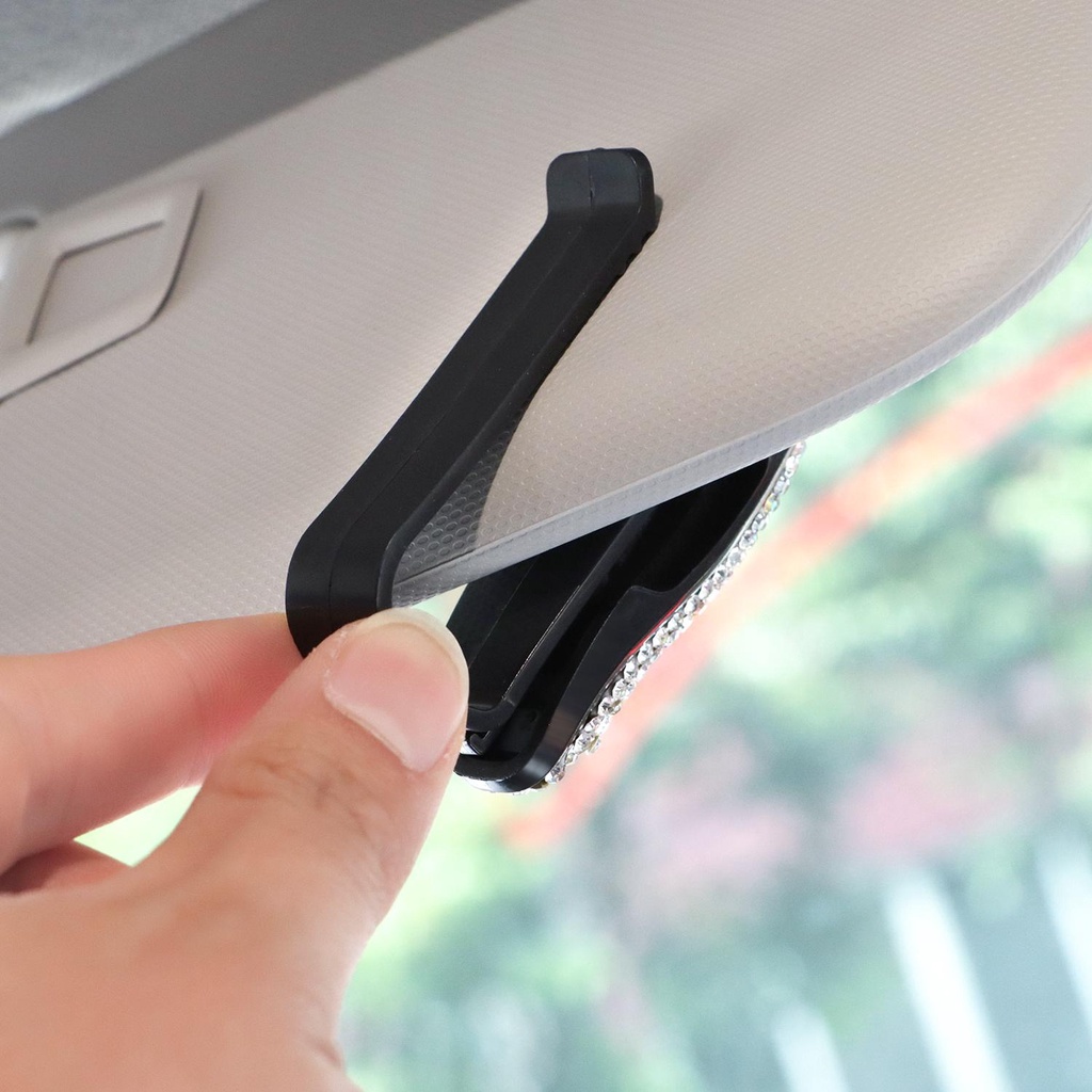 1 Móc Treo Mắt Kính Gắn Tấm Che Nắng Xe Hơi