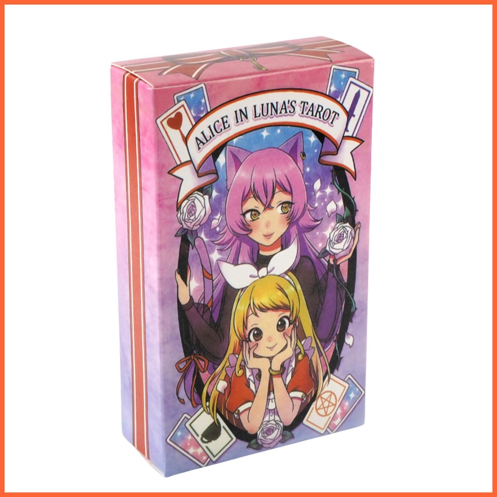 Bộ Bài Tarot Phiên Bản Tiếng Anh ALICE IN Luna 'S Bài Tarot Cho Người Mới Bắt Đầu