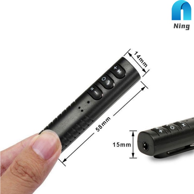 Thiết Bị Nhận Tín Hiệu Âm Thanh Bluetooth mini Giắc Cắm 3.5mm Dùng Trong Xe Hơi