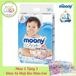 {Có Quà Khuyến Mãi} Tã Moony dán/quần Size Nb90/S84/M64/L54-M58/L44/XL38/XXL26