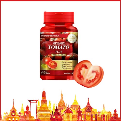 🔷 Viên uống trắng da cà chua Tomato Plus Thái Lan 🔷