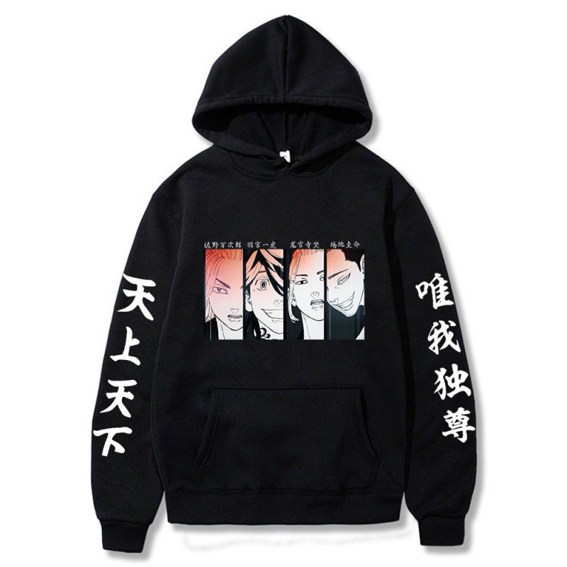 ❤XẢ KHO❤ ÁO Hoodie in hình Anime Tokyo Revengers Mikey Manjiro Sano độc đẹp giá siêu rẻ kèm chất lượng