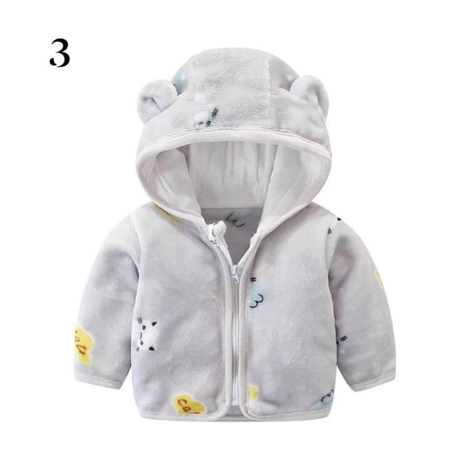 Áo khoác lông cho bé