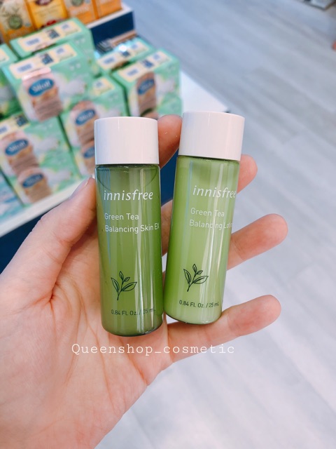 BỘ KIT DƯỠNG DA INNISFREE GREEN TEA SPECIAL KIT EX 2019 EDITION